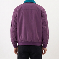 Carter Contrast Jacket - Lead Product Detail