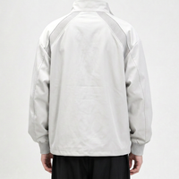 Dario Stand Collar Jacket - Lead Product Detail