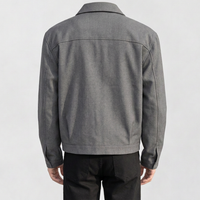 Dufton Zip Jacket - Lead Product Detail