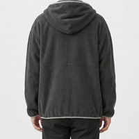 Eddleston Hooded Sweater - Lead Product Detail