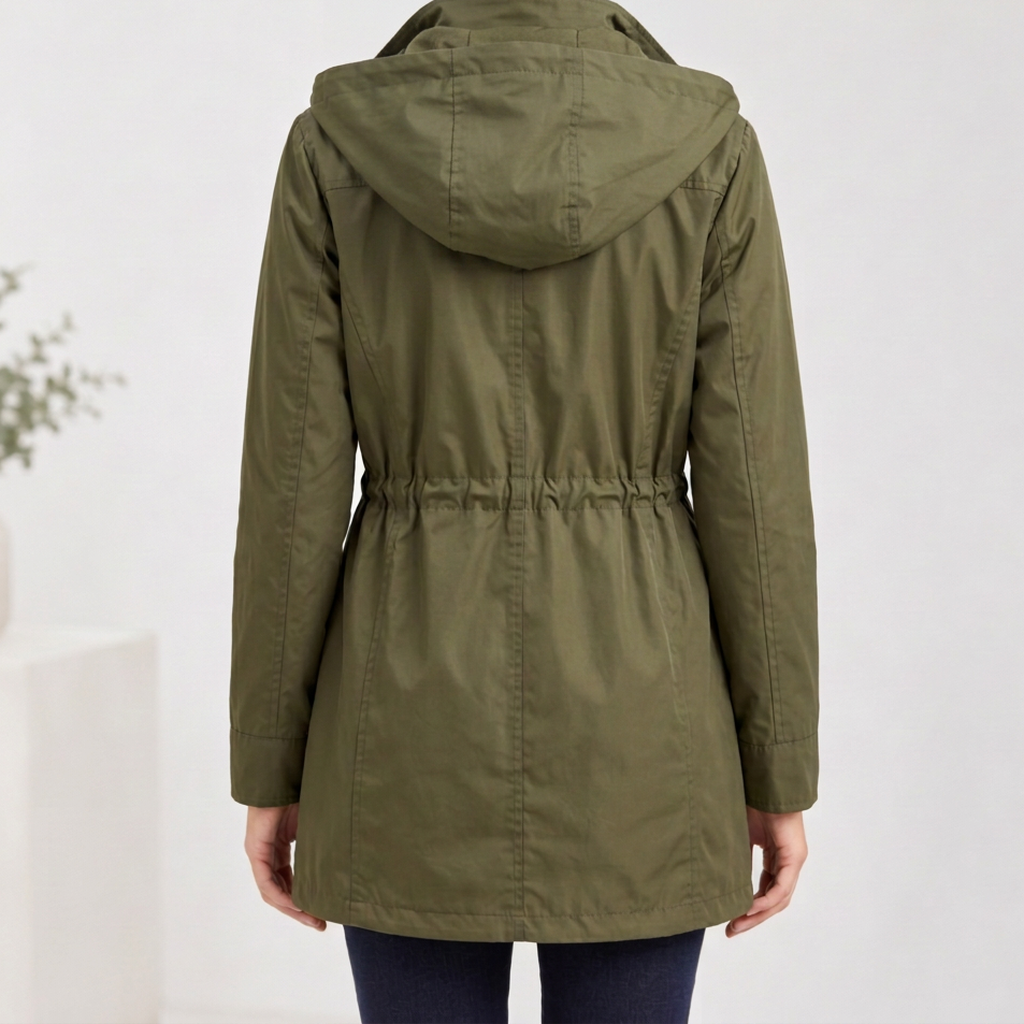 Geraldine Hooded Jacket - Lead Product Detail