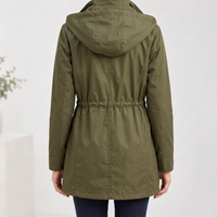 Geraldine Hooded Jacket - Lead Product Detail