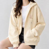 Simonsbath Relaxed Hoodie - Apricot Yellow