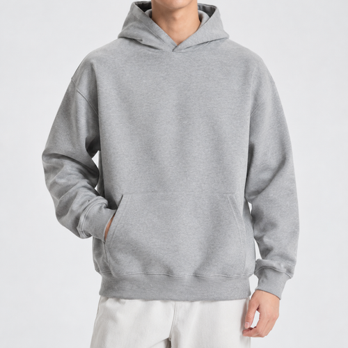 Alwinton Oversized Hoodie - Heather Gray