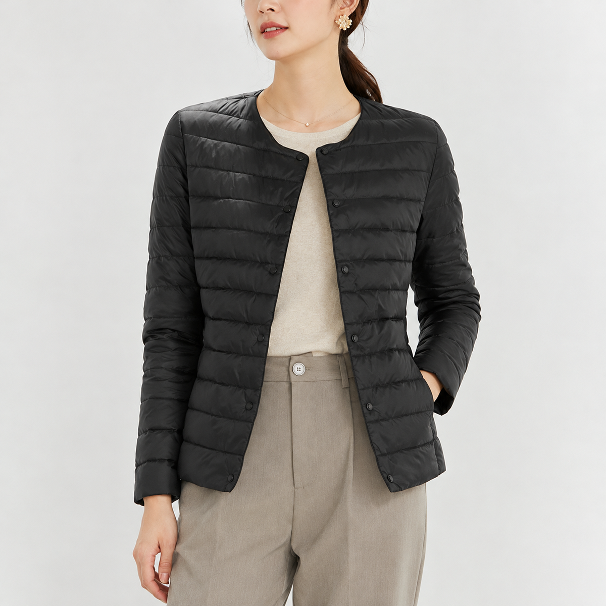 Bolsterstone Quilted Jacket - Black