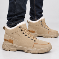 Cappercleuch Plush Lined Boots - Khaki