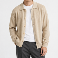 Knox Textured Cardigan - Apricot