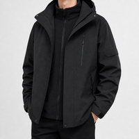 Wyatt Convertible Jacket - Black