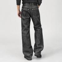 Parracombe Flared Jeans - Black