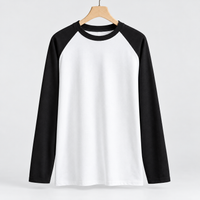 Boosbeck Raglan Sleeve Top - Spliced ​​german White