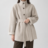 Mungrisdale Belted Coat - Oats