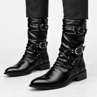 Flitholme Buckled Boots - Black
