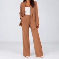 Winster Tailored Suit - Camel