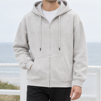 Glencoe Zip Hoodie - Black