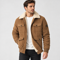 Bisley Corduroy Jacket - Khaki