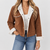 Seworgan Corduroy Jacket - Brown