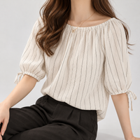 Longdendale Off Shoulder Top - White