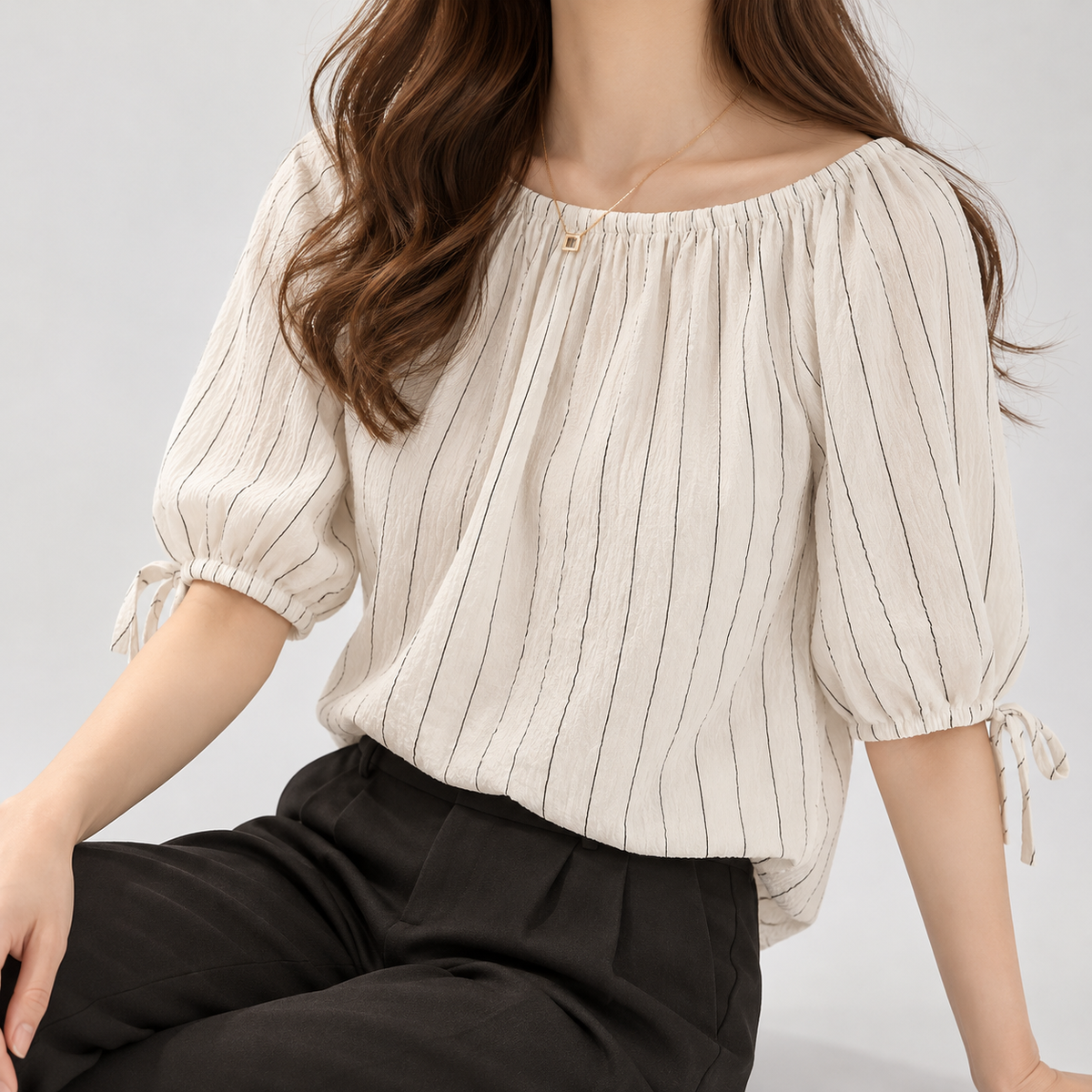 Longdendale Off Shoulder Top - White