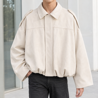 Dorian Suede Jacket - Off White