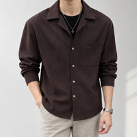 Beetham Textured Shirt - Brown
