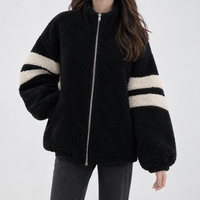 Chilbridge Relaxed Teddy Jacket - Black