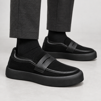 Matteo Platform Loafers - Black