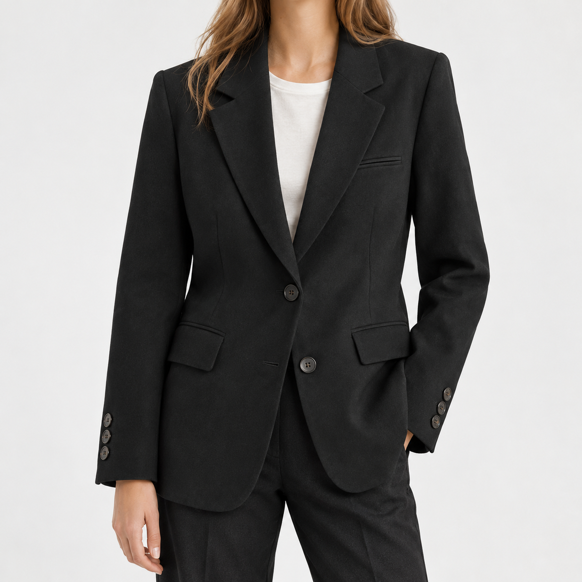 Ravenscar Tailored Blazer - Black