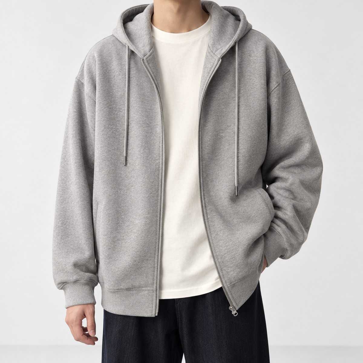 Bloxworth Zip Hoodie - Gray