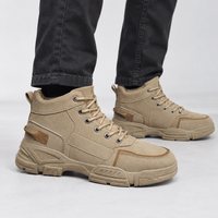 Cadeby Lace Up Boots - Khaki