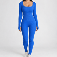Beesby Square Neck Jumpsuit - White