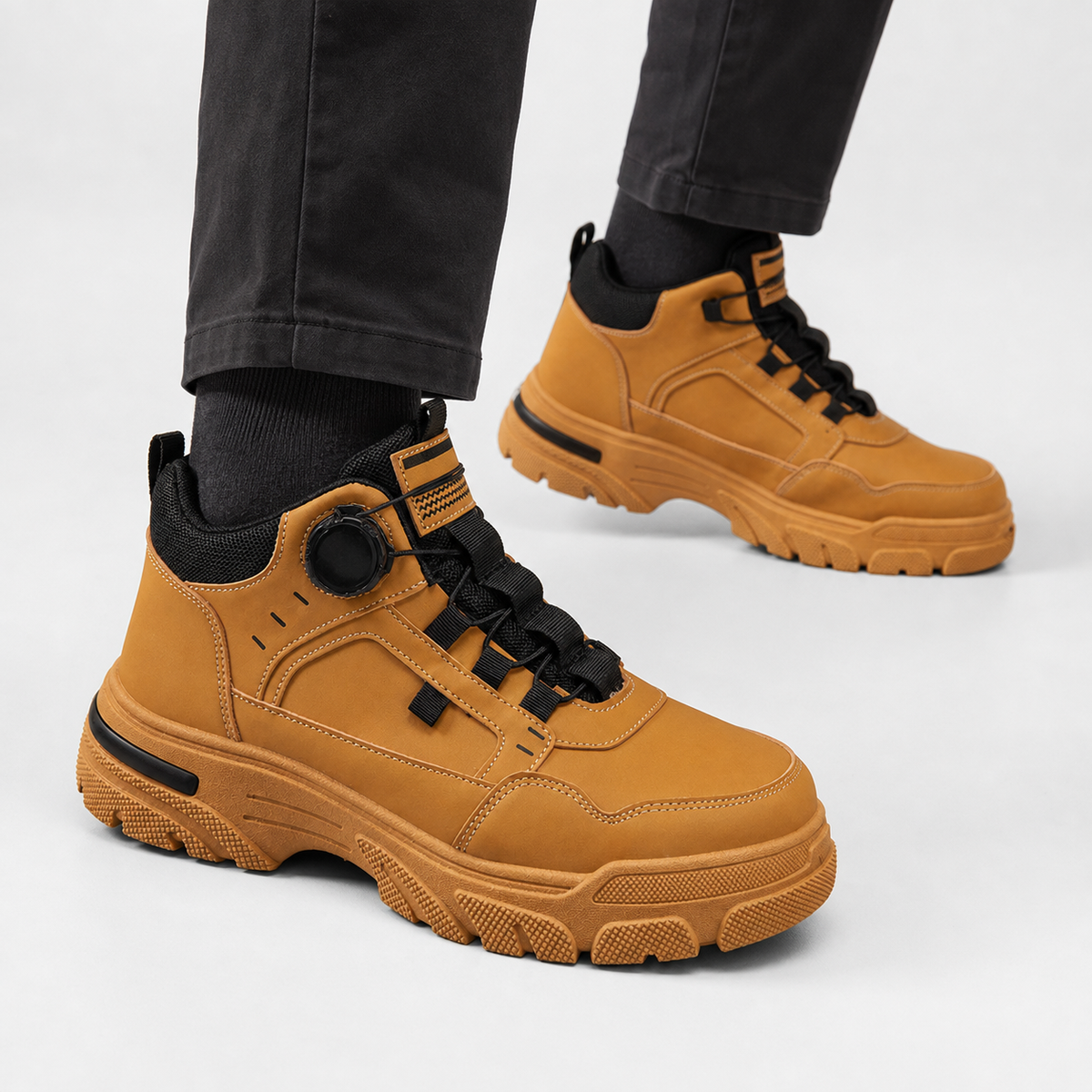 Everley Chunky Sneakers - Tan