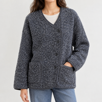 Chulmleigh Fleece Jacket - Blue Gray