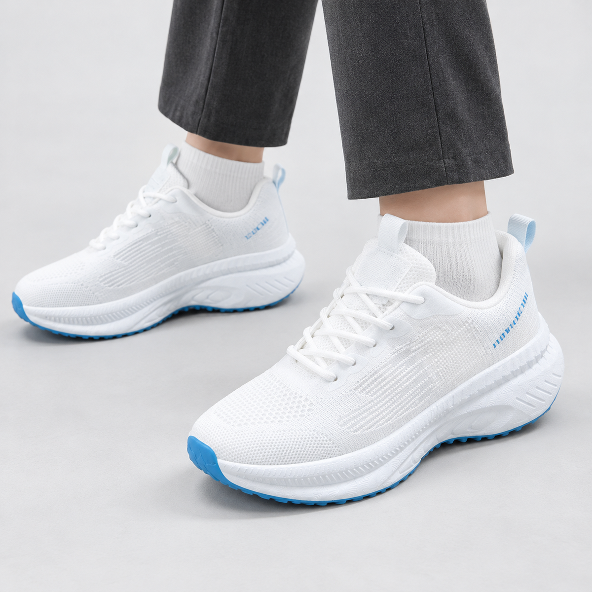 Baycliff Platform Sneakers - White