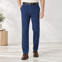 Washfield Straight Leg Jeans - Medium Blue