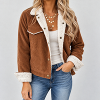 Seworgan Corduroy Jacket - Brown