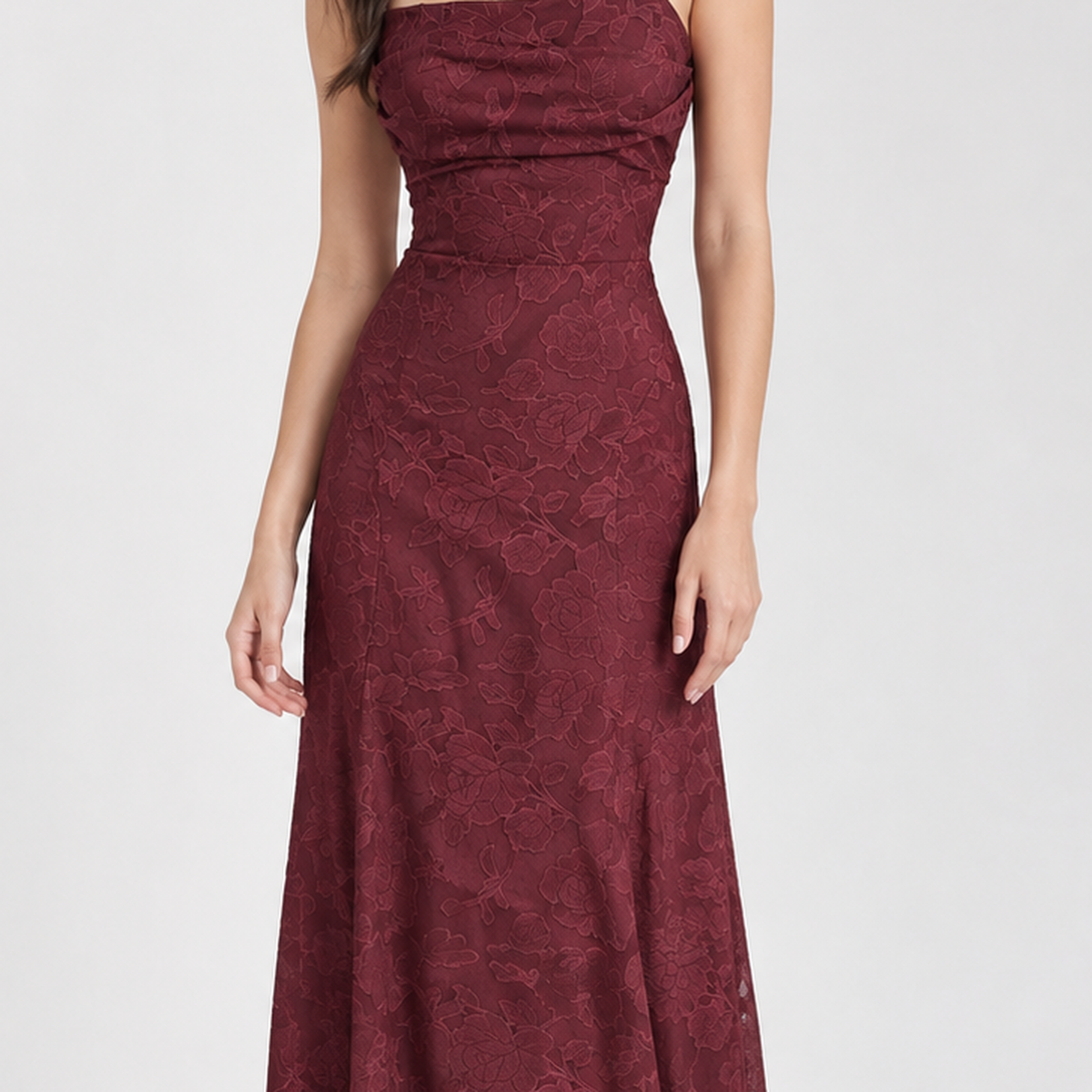 Ashkirk Lace Maxi Dress - Lead Product Detail