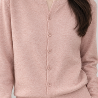 Braemar Notch Neck Cardigan - Lead Product Detail