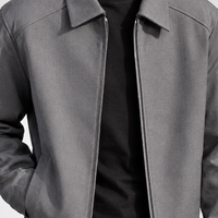 Lockton Collared Zip Jacket - Lead Product Detail