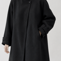 Lydford Wool Coat - Lead Product Detail