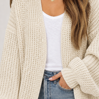 Arncliffe Chunky Cardigan - Lead Product Detail