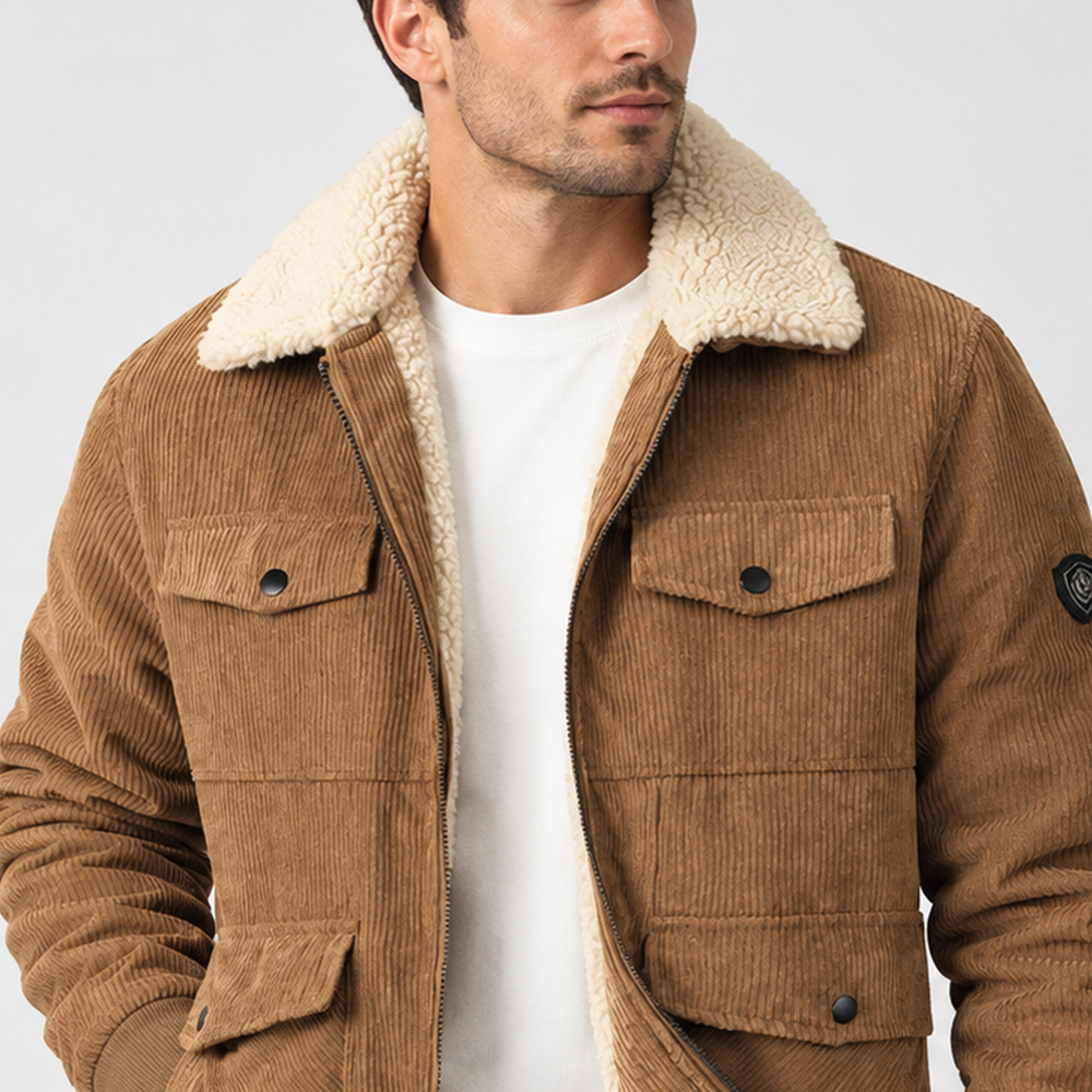 Bisley Corduroy Jacket - Lead Product Detail
