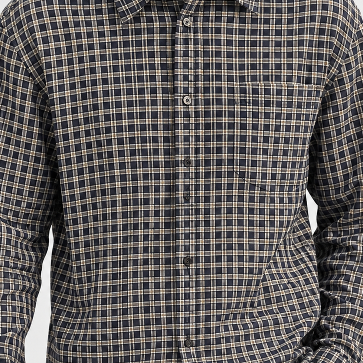 Kirkstone Plaid Overshirt - Lead Product Detail