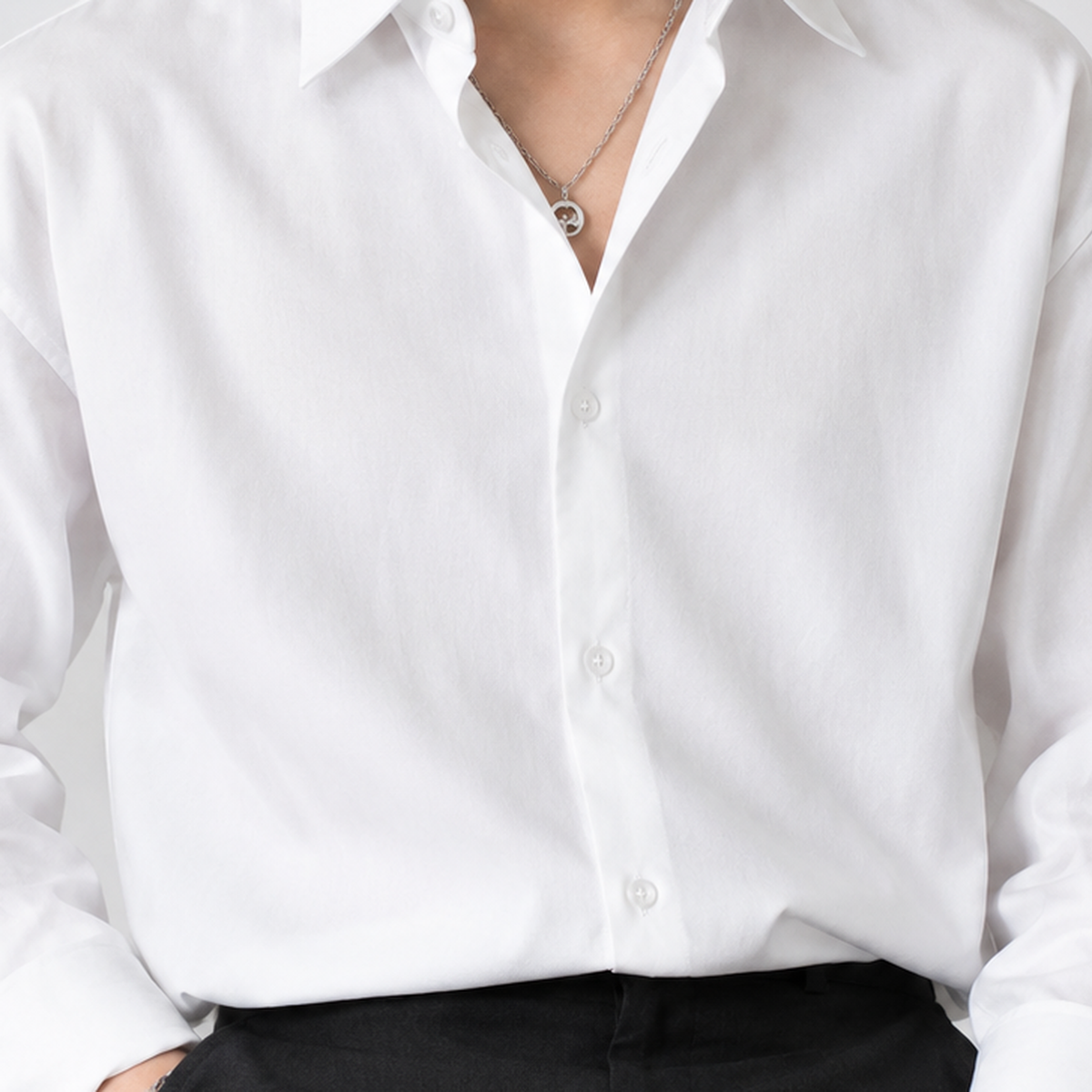 Abberwick Relaxed Shirt - Lead Product Detail