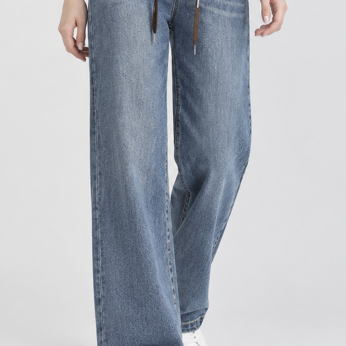 Chalford Wide Leg Jeans - Lead Product Detail