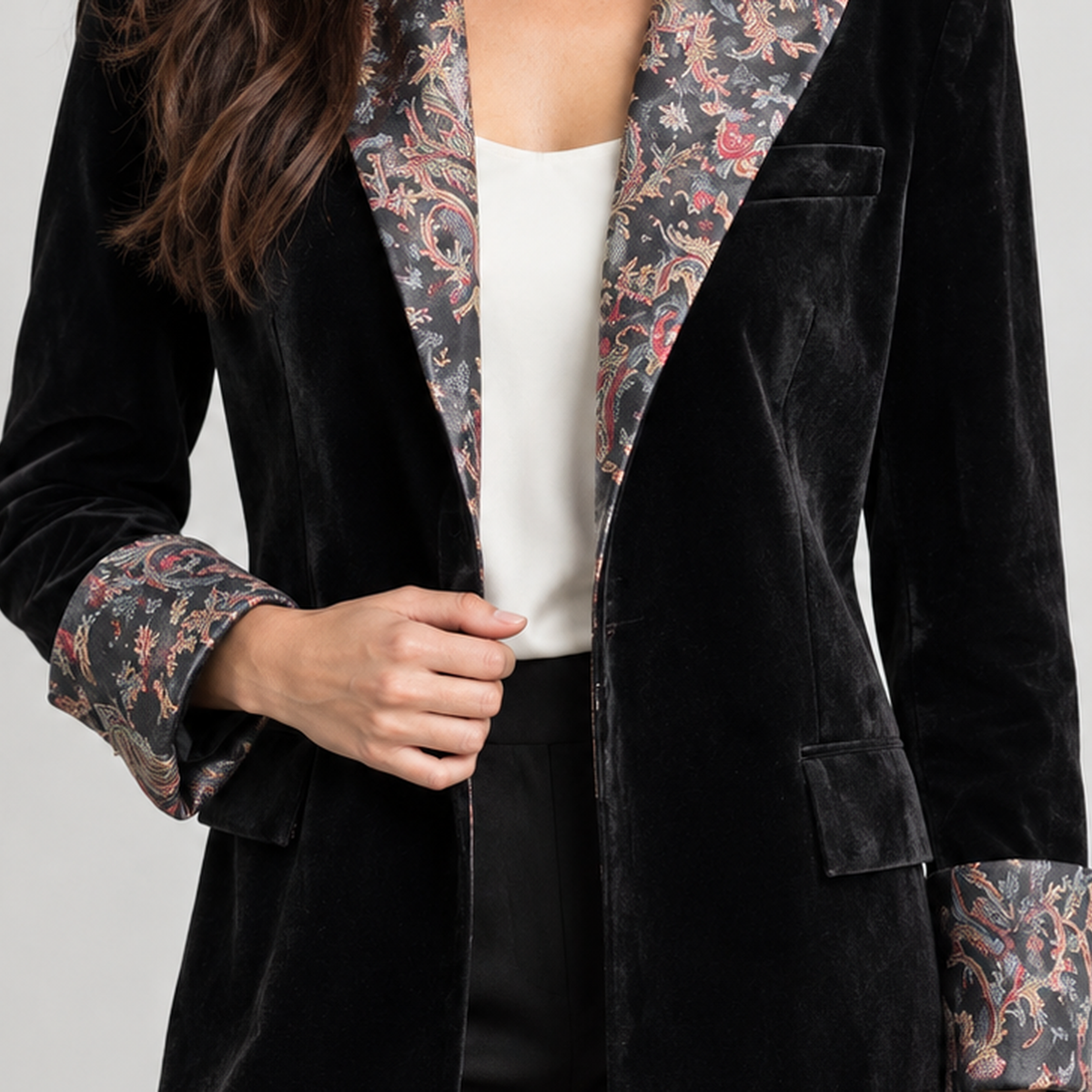 Lugton Paisley Blazer - Lead Product Detail