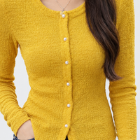 Lanthwaite Textured Cardigan - Lead Product Detail