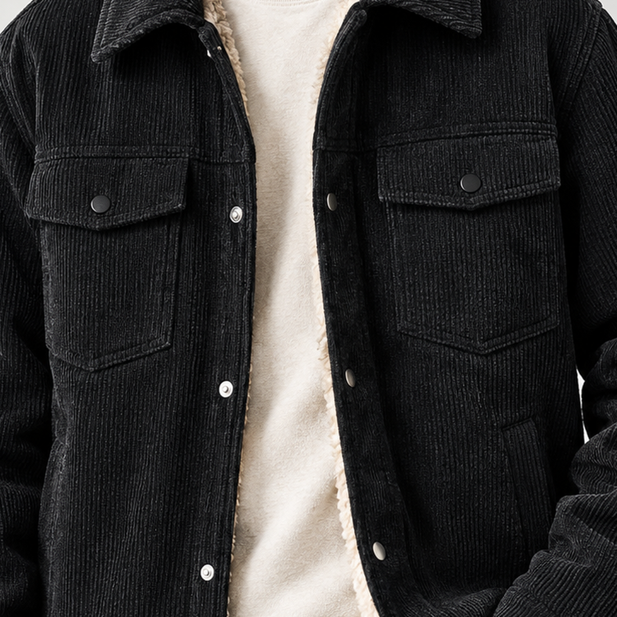 Bishopdale Corduroy Jacket - Lead Product Detail