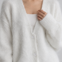 Beelsby Fuzzy Cardigan - Lead Product Detail