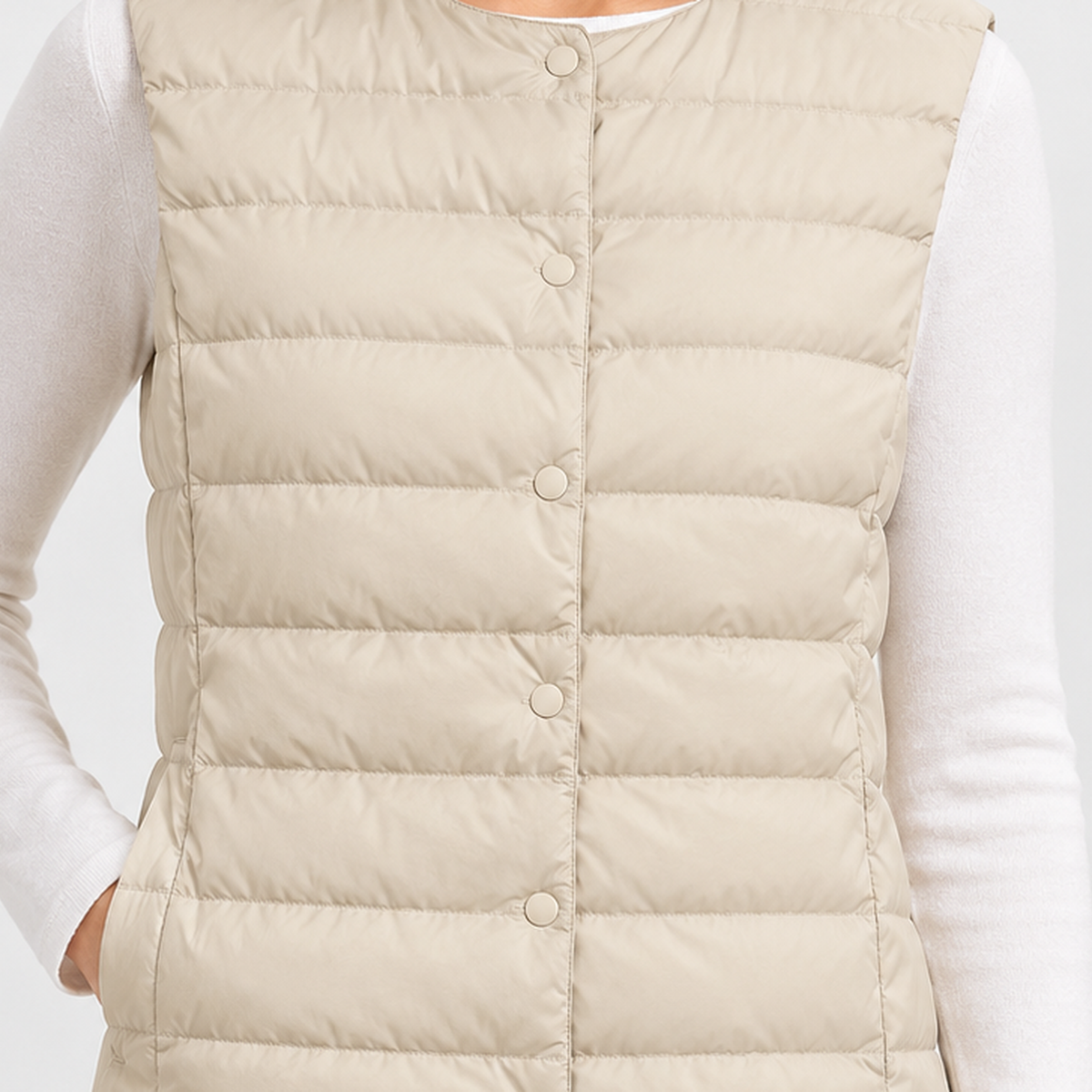 Duntisbourne Cashmere Vest - Lead Product Detail