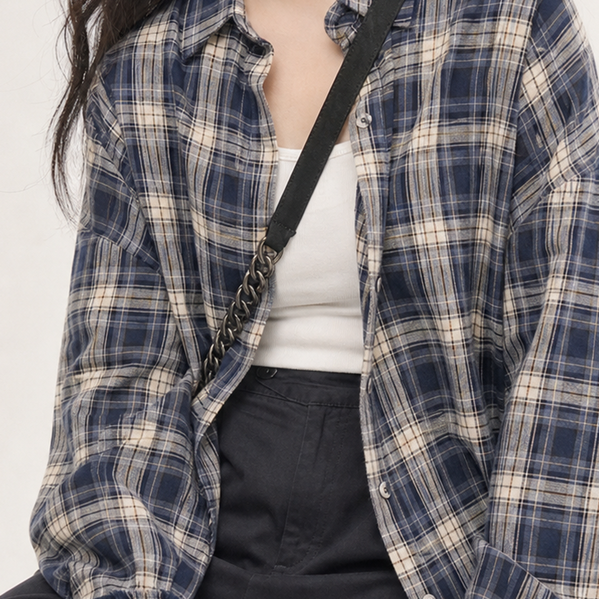 Wylam Plaid Overshirt - Lead Product Detail